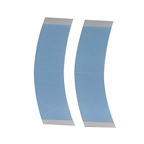 36pcs Blue Double-Sided Waterproof Lace Wig Adhesive Tape Strips