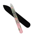 LONDONTOWN Double-Sided Glass Nail File & Care Tool - Professional Grit