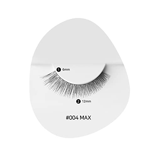 THE TOOL LAB The Style Lash #004 Max - Luxury Fiber Hand-made Eyelash Soft Eyelashes Naturally Popular False Eyelashes 3D Large Eyelashes Korean Cosmetics Visit the THE TOOL LAB Store