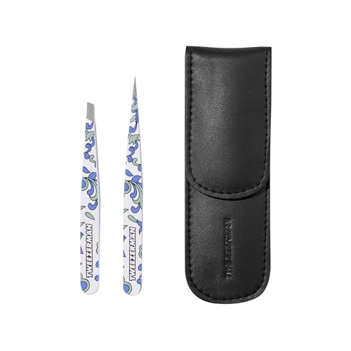 Tweezerman Petite Tweeze Set with Travel Case Paisley - Eyebrow Grooming Kit