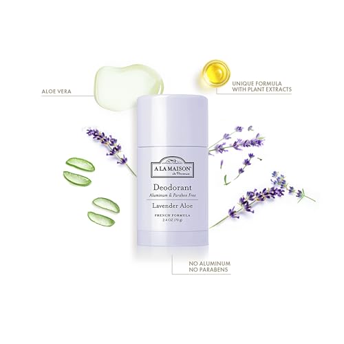 A La Maison Lavender Aloe Aluminum-Free Deodorant 2.4oz - Pack of 1
