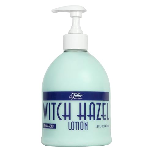 Fuller Witch Hazel Lotion, Unscented ? 16 fl oz | Lightweight Daily Moisturizing Lotion with Witch Hazel Extract | Gentle Formula for All Skin Types (16 Oz, scented)