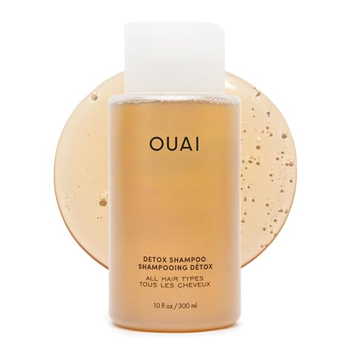 OUAI Detox Clarifying Shampoo for Build Up with ACV & Keratin - 10 fl oz