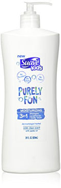 Suave Kids 3-in-1 Shampoo Conditioner Body Wash, 28 Fl Oz