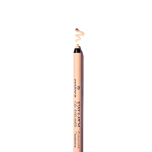 Essence Stay & Play Gel Eyeliner Pencil 03 Silky Nude Vegan Waterproof