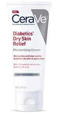 CeraVe Diabetic Dry Skin Moisturizing Cream with Urea, 8 oz