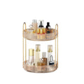 MOKANI 360° Rotating Makeup Organizer - 2 Tier Perfume Storage