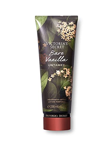 Victoria's Secret Nourishing Hand & Body Lotion 8oz. (Bare Vanilla Luxe), 8.00 Fl Oz (Pack of 1), white