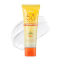 Clear Face Sunscreen Lotion, SPF 50, Yellow