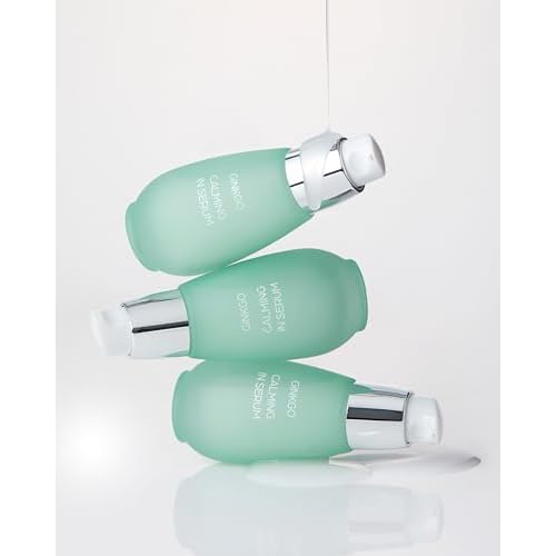 CHARMZONE Ginkgo Calming-in Serum ? Korean Skincare for Sensitive Skin | Soothing & Hydrating Face Serum with Ginkgo Leaf Extract & Flavonoids for Protection & Revitalization (1.01 fl oz /30 ml)