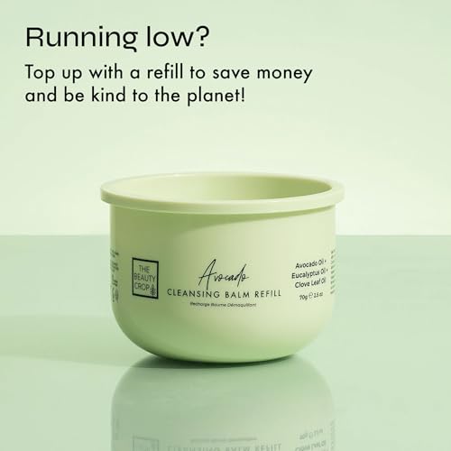 Avocado Refillable Cleansing Balm | 3-in-1 Makeup Remover | 100ml