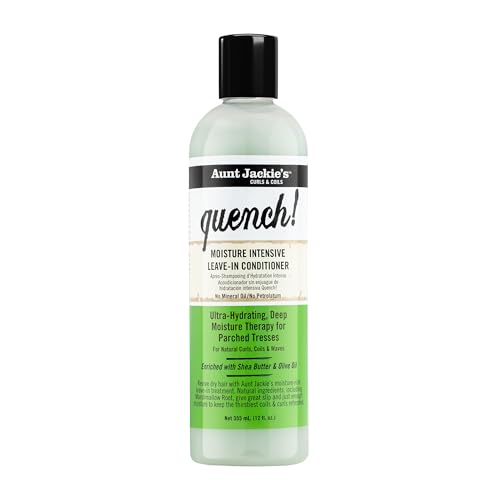Aunt Jackie's Quench Moisture Intensive Leave-In Conditioner, 12 oz