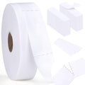 400 Pcs Non-Woven Wax Strip 1.5''x44 Yards Pre-cut Wax Strips Epilating Strips 1.5 X 4 Inch For Body Facial Tear-Resistant & Lint-Free Air 1 Roll Removal Paper Women Arms Legs Hair Cleaning Remove