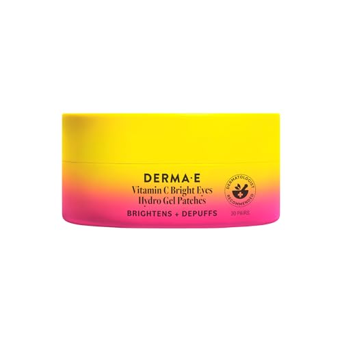 Derma E Vitamin C Eye Patches - 30 Pairs Dark Circles & Puffiness