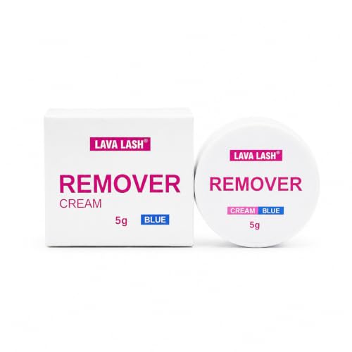 LAVALANDO Blue 5g Eyelash Extensions Remover - Gentle, Low-Irritant Lash Glue Remover
