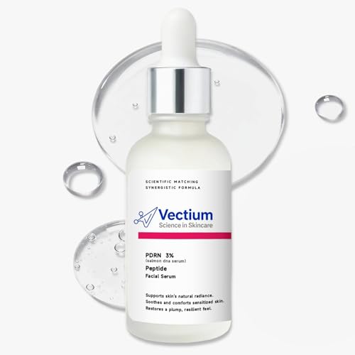 3% PDRN Salmon DNA Facial Serum with Peptide - Helps Soothe Sensitive Skin, Supports Healthy-Looking Skin, Helps Skin Look Plump & Resilient - Suitable for All Skin Types - 30ml (1 FL OZ)