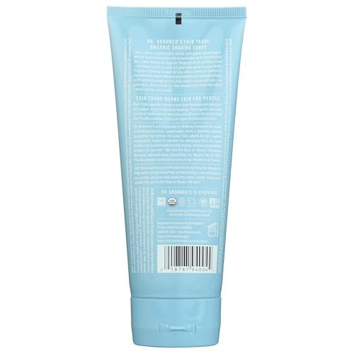 Dr Bronners, Shave Gel Mild Unscented Organic Fair Trade, 7 Fl Oz