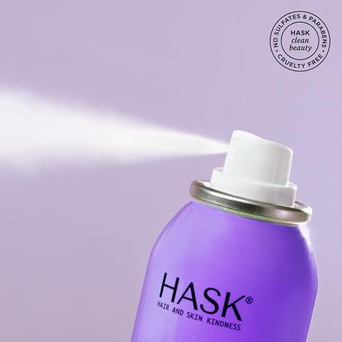 HASK Biotin Boost Thickening Dry Shampoo ? Absorbs Oil, Adds Volume & Lift, Strengthens Strands, No Sulfates or Parabens, Cruelty-Free ? 8.1oz