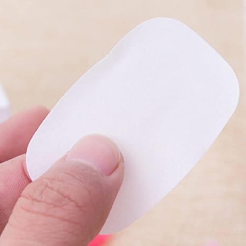 Disposable Soap Paper Pack - 5 Boxes, 500 Sheets Hand & Foot Cleaners