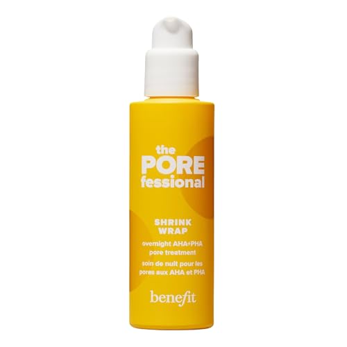 Benefit The Porefessional Shrink Wrap Overnight AHA+PHA Pore Treatment, 1.6 Ounce