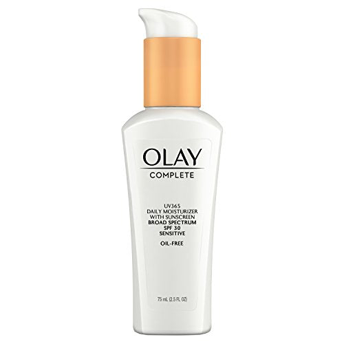 Olay Complete All Day Moisturizer with Broad Spectrum SPF 30 - Sensitive, 2.5 Fl Oz