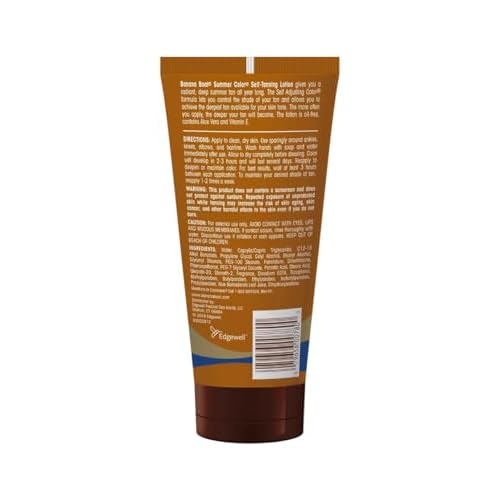 Banana Boat Summer Color Sunless Tinted Lotion, Light/Medium, 6 Fluid Ounces