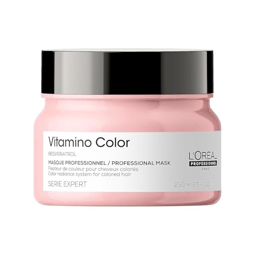 L'Or?al Professionnel Vitamino Color Hair Mask - Protects & Preserves Hair Color, Enhances Shine & Vibrancy, Moisturizes & Detangles