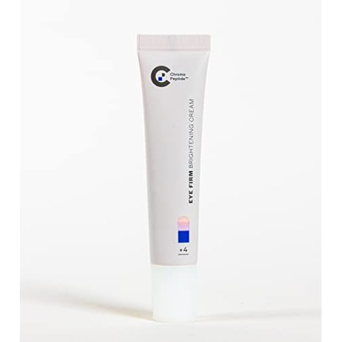 CHROMAT Eye Firm - Powerful Under Eye Cream for Dark Circles and Puffiness with Peptides, Niacinamide & Hyaluronic Acid - Reduces Wrinkles, Bags & Fine Lines