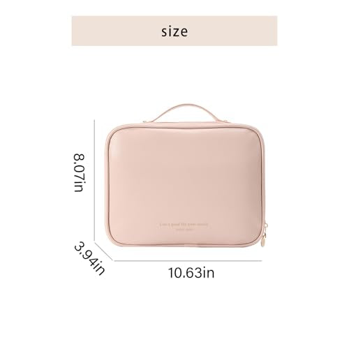RIGHT AWAY Travel Toiletry Bag for Women - Waterproof Makeup Organizer