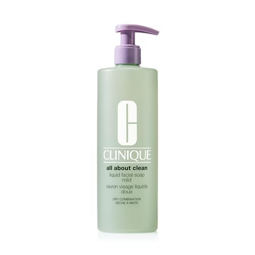 Clinique 3-Step All About Clean Liquid Gentle Facial Cleanser Soap For Dry Combination Skin | Type 2