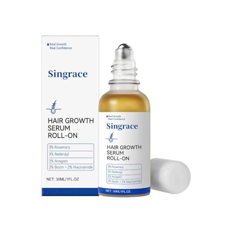 Hair Growth Serum for Thinning Hair - Biotin Roll-On, 30ml