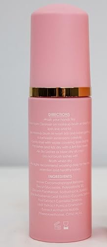 LIVBAY Lash Bath + Brush Combo - Eyelash Extension Cleanser
