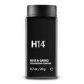 H14 Rise & Grind Hair Powder for Men – Volumizing Matte Finish, 0.71 oz