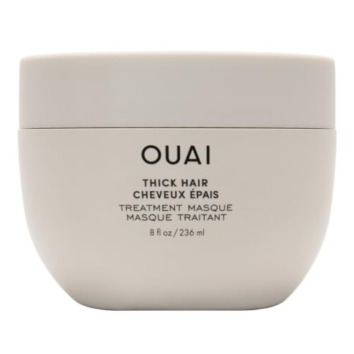 OUAI Thick Hair Mask - Deep Conditioning with Keratin & Oil