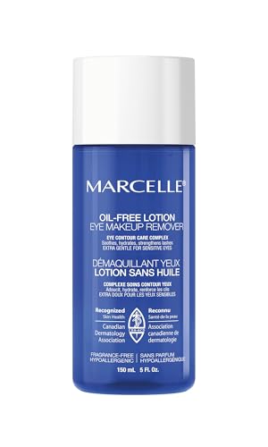 MARCELLE Waterproof Eye Makeup Remover for Sensitive Eyes, 5 oz