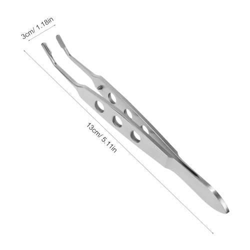 iplusmile Meibomian Gland Expressor & Eyelid Massage Tweezers Tool - Stainless Steel Forceps for Dry Eye Stye Relief, Eye Gland Care