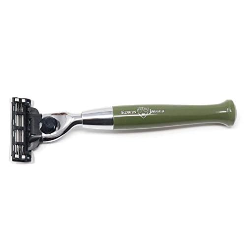 Edwin Jagger Diffusion Series Gillette Mach3 Chrome Plated Razor (Green)
