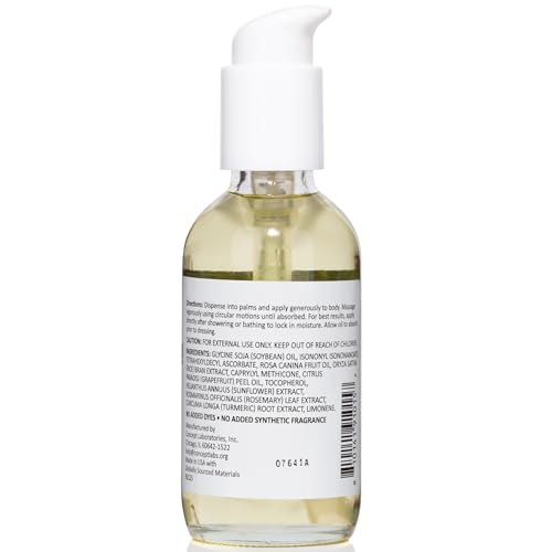 Reshape+ Vitamin C Body Oil Skin Care Moisturizer W/Vitamin E & Turmeric - Nourishing, Brightening, & Hydrating Body Oil To Improve Look Of Dark Spots, Dry Skin, & Stretch Marks, 3.8 Fl Oz