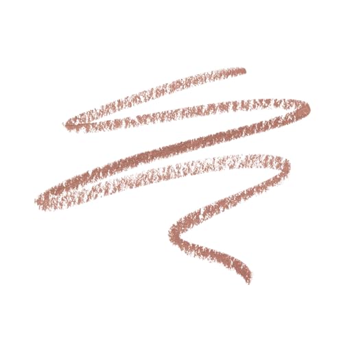 e.l.f. Cream Glide Lip Liner, Highly-Pigmented Pencil For Shaping & Sculpting Lips, Semi-Matte Finish, Vegan & Cruelty-Free, Baddest Beige