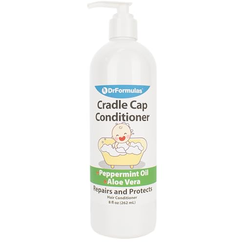 DrFormulas Medicated Cradle Cap Shampoo & Conditioner Set for Babies & Infants