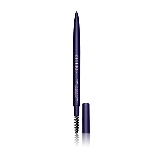KIMIKO Fine Eyebrow Pencil Automatique (Twist Up Pencil, Long Wear Formula, Comes with Covered Brush for Natural Looking Brows)