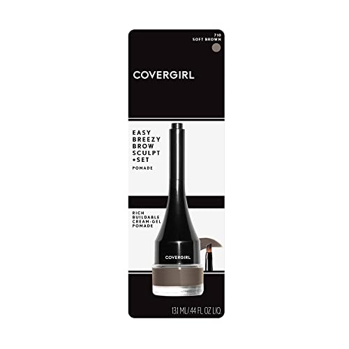 Covergirl Easy Breezy Brow Sculpt & Set Pomade, Soft Brown