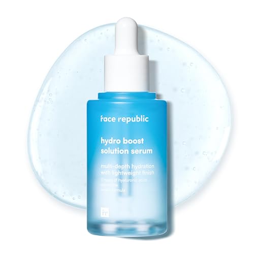 Face Republic Extra Hydration - Hydro Boost Solution Serum + Hydro Barrier Ceramide Cream | Dry, sensitive skin