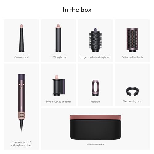 Dyson Airwrap i.d. Multi-Styler Dryer – Straight+Wavy Jasper Plum