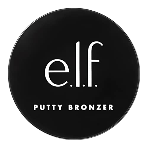 e.l.f. Putty Bronzer Cream-to-Powder, Feelin' Shady 0.35oz