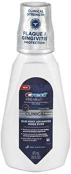 Crest Pro-Health Clinical Oral Rinse Deep Clean Mint - 16 oz, Pack of 3