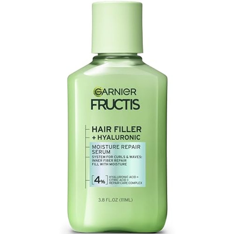 Garnier Fructis Moisture Repair Serum for Curly Hair, 3.75 Fl Oz
