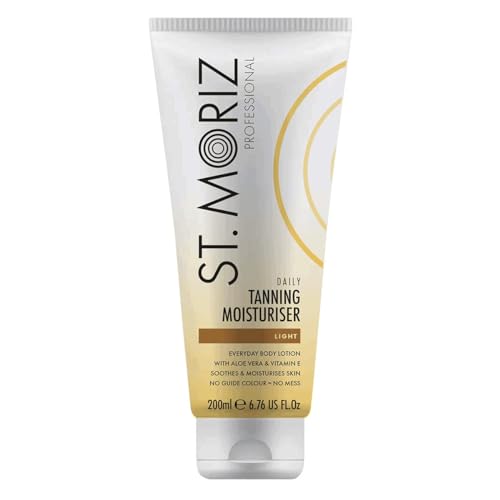 St. Moriz Professional Gradual Daily Self Tanning Moisturiser, 200ml