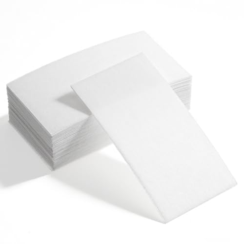90PCS Perm Hair Papers for Salon & Home Use Disposable Polyester Wraps