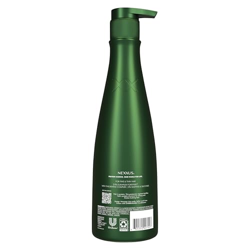 Nexxus Unbreakable Care Anti-Breakage Shampoo With Keratin, Collagen, Biotin For Fine And Thin Hair Sulfate Free Shampoo 13.5 oz